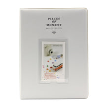 Load image into Gallery viewer, 128 Pockets Photo Book Album Name Card Holder for Fujifilm Instax Mini 8 /7s /70 /25 /50s /90, 128 Pockets Peach Color, 128 Pockets 128 Pockets, 128 Pockets (Grey White, 128 Pockets Pink, 128 Pockets Beige, 128 Pockets Orange, 128 Pockets Light Mint
