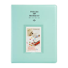 Load image into Gallery viewer, 128 Pockets Photo Book Album Name Card Holder for Fujifilm Instax Mini 8 /7s /70 /25 /50s /90, 128 Pockets Peach Color, 128 Pockets 128 Pockets, 128 Pockets (Grey White, 128 Pockets Pink, 128 Pockets Beige, 128 Pockets Orange, 128 Pockets Light Mint