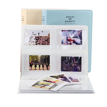 Load image into Gallery viewer, 128 Pockets Photo Book Album Name Card Holder for Fujifilm Instax Mini 8 /7s /70 /25 /50s /90, 128 Pockets Peach Color, 128 Pockets 128 Pockets, 128 Pockets (Grey White, 128 Pockets Pink, 128 Pockets Beige, 128 Pockets Orange, 128 Pockets Light Mint