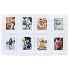 Load image into Gallery viewer, 128 Pockets Photo Book Album Name Card Holder for Fujifilm Instax Mini 8 /7s /70 /25 /50s /90, 128 Pockets Peach Color, 128 Pockets 128 Pockets, 128 Pockets (Grey White, 128 Pockets Pink, 128 Pockets Beige, 128 Pockets Orange, 128 Pockets Light Mint