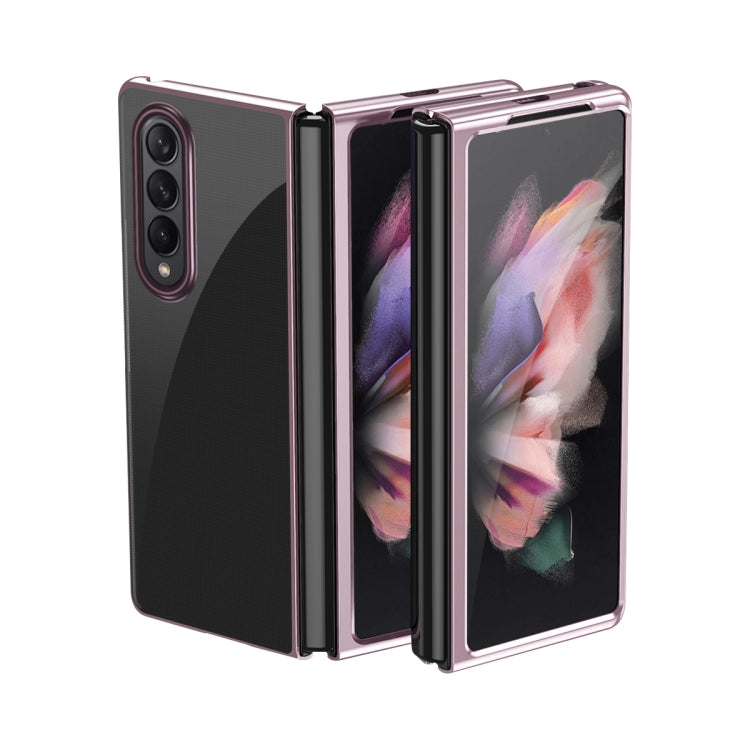 Electroplated Transparent Folding Case, For Samsung Galaxy Z Fold3 5G