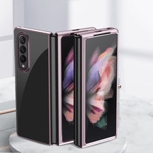Load image into Gallery viewer, Electroplated Transparent Folding Case, For Samsung Galaxy Z Fold3 5G