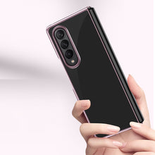 Load image into Gallery viewer, Electroplated Transparent Folding Case, For Samsung Galaxy Z Fold3 5G