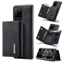Load image into Gallery viewer, DG.MING M1 Series 3-Fold Multi Card Wallet  Back Cover Shockproof Case with Holder Function, For Samsung Galaxy S20 Ultra, For Samsung Galaxy S20+