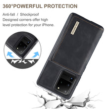 Load image into Gallery viewer, DG.MING M1 Series 3-Fold Multi Card Wallet  Back Cover Shockproof Case with Holder Function, For Samsung Galaxy S20 Ultra, For Samsung Galaxy S20+