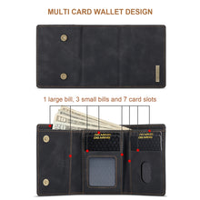 Load image into Gallery viewer, DG.MING M1 Series 3-Fold Multi Card Wallet  Back Cover Shockproof Case with Holder Function, For Samsung Galaxy S20 Ultra, For Samsung Galaxy S20+