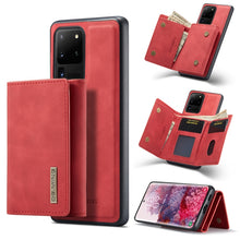 Load image into Gallery viewer, DG.MING M1 Series 3-Fold Multi Card Wallet  Back Cover Shockproof Case with Holder Function, For Samsung Galaxy S20 Ultra, For Samsung Galaxy S20+