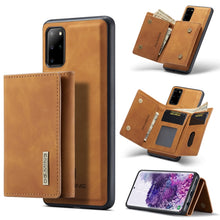 Load image into Gallery viewer, DG.MING M1 Series 3-Fold Multi Card Wallet  Back Cover Shockproof Case with Holder Function, For Samsung Galaxy S20 Ultra, For Samsung Galaxy S20+