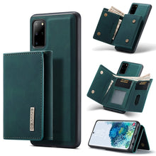 Load image into Gallery viewer, DG.MING M1 Series 3-Fold Multi Card Wallet  Back Cover Shockproof Case with Holder Function, For Samsung Galaxy S20 Ultra, For Samsung Galaxy S20+