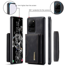 Load image into Gallery viewer, DG.MING M2 Series 3-Fold Multi Card Bag Back Cover Shockproof Case with Wallet &amp; Holder Function