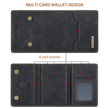 Load image into Gallery viewer, DG.MING M2 Series 3-Fold Multi Card Bag Back Cover Shockproof Case with Wallet &amp; Holder Function