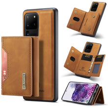 Load image into Gallery viewer, DG.MING M2 Series 3-Fold Multi Card Bag Back Cover Shockproof Case with Wallet &amp; Holder Function