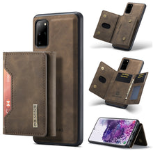 Load image into Gallery viewer, DG.MING M2 Series 3-Fold Multi Card Bag Back Cover Shockproof Case with Wallet &amp; Holder Function
