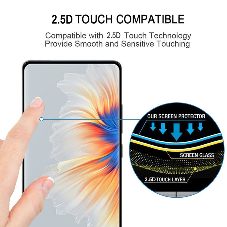 3D Curved Edge Full Screen Tempered Glass Film, For Xiaomi Mi Mix 4 (1 PC)