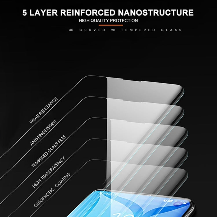 UV Liquid Curved Full Glue Tempered Glass Film, For Xiaomi Mi Mix 4