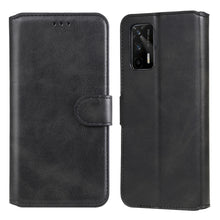 Load image into Gallery viewer, Classic Calf Texture PU + TPU Horizontal Flip Leather Case with Holder &amp; Card Slots &amp; Wallet, For Samsung Galaxy A03s 166mm, For OnePlus Nord CE 5G, For OnePlus N200 5G, For OPPO Realme GT 5G