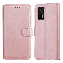Load image into Gallery viewer, Classic Calf Texture PU + TPU Horizontal Flip Leather Case with Holder &amp; Card Slots &amp; Wallet, For Samsung Galaxy A03s 166mm, For OnePlus Nord CE 5G, For OnePlus N200 5G, For OPPO Realme GT 5G