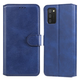 Classic Calf Texture PU + TPU Horizontal Flip Leather Case with Holder & Card Slots & Wallet, For Samsung Galaxy A03s 166mm, For OnePlus Nord CE 5G, For OnePlus N200 5G, For OPPO Realme GT 5G