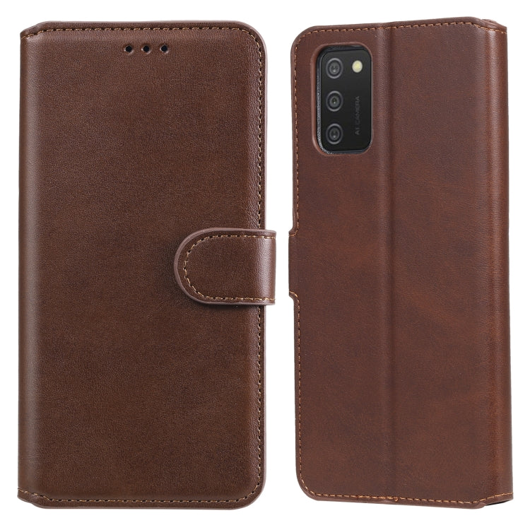 Classic Calf Texture PU + TPU Horizontal Flip Leather Case with Holder & Card Slots & Wallet, For Samsung Galaxy A03s 166mm, For OnePlus Nord CE 5G, For OnePlus N200 5G, For OPPO Realme GT 5G