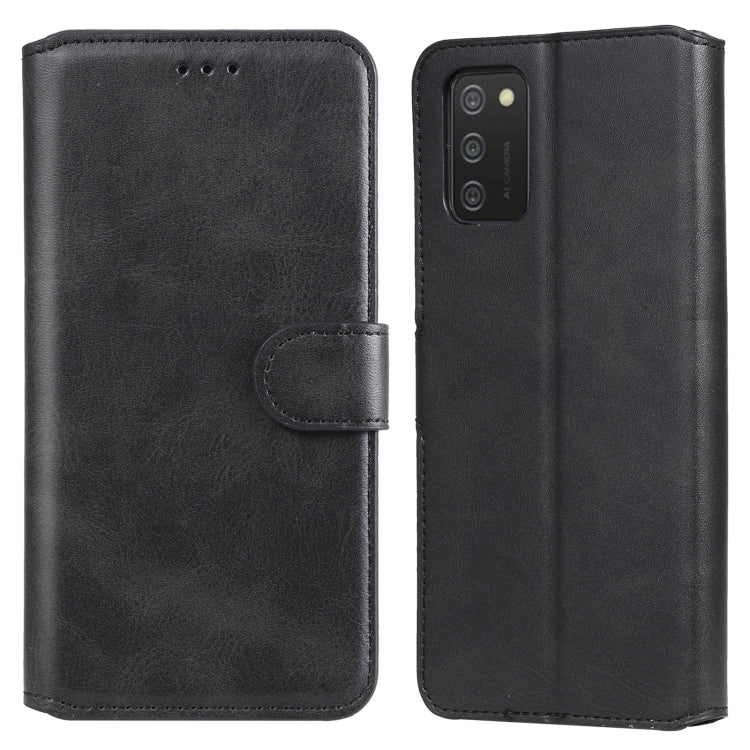 Classic Calf Texture PU + TPU Horizontal Flip Leather Case with Holder & Card Slots & Wallet, For Samsung Galaxy A03s 166mm, For OnePlus Nord CE 5G, For OnePlus N200 5G, For OPPO Realme GT 5G