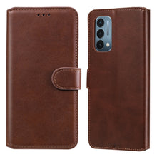 Load image into Gallery viewer, Classic Calf Texture PU + TPU Horizontal Flip Leather Case with Holder &amp; Card Slots &amp; Wallet, For Samsung Galaxy A03s 166mm, For OnePlus Nord CE 5G, For OnePlus N200 5G, For OPPO Realme GT 5G