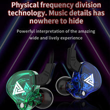 Load image into Gallery viewer, QKZ AK6 3.5mm In-Ear Wired Subwoofer Sports Earphone, Cable Length: About 1.2m, 1 PCS, 1 Pair