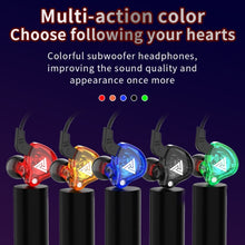 Load image into Gallery viewer, QKZ AK6 3.5mm In-Ear Wired Subwoofer Sports Earphone, Cable Length: About 1.2m, 1 PCS, 1 Pair