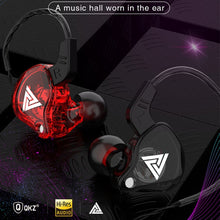Load image into Gallery viewer, QKZ AK6 3.5mm In-Ear Wired Subwoofer Sports Earphone, Cable Length: About 1.2m, 1 PCS, 1 Pair