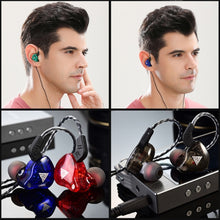 Load image into Gallery viewer, QKZ AK6-X 3.5mm In-Ear Wired Subwoofer Sports Earphone with Microphone, Cable Length: About 1.2m, 1 PCS