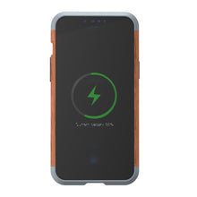 Load image into Gallery viewer, R-JUST Shockproof Iron + Wood Bumper Protective Case, For iPhone 13 Pro Max
