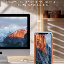 Load image into Gallery viewer, R-JUST Shockproof Iron + Wood Bumper Protective Case, For iPhone 13 Pro Max