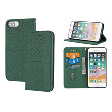Load image into Gallery viewer, Woven Texture Stitching Magnetic Horizontal Flip PU Leather Case with Holder &amp; Card Slots &amp; Wallet &amp; Lanyard, For iPhone 8 Plus / 7 Plus, For iPhone 11, For iPhone 11 Pro, For iPhone 11 Pro Max, For iPhone 12 / 12 Pro, For iPhone 12 Pro Max            ...