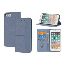 Load image into Gallery viewer, Woven Texture Stitching Magnetic Horizontal Flip PU Leather Case with Holder &amp; Card Slots &amp; Wallet &amp; Lanyard, For iPhone 8 Plus / 7 Plus, For iPhone 11, For iPhone 11 Pro, For iPhone 11 Pro Max, For iPhone 12 / 12 Pro, For iPhone 12 Pro Max            ...