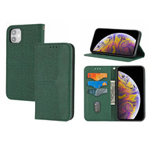 Load image into Gallery viewer, Woven Texture Stitching Magnetic Horizontal Flip PU Leather Case with Holder &amp; Card Slots &amp; Wallet &amp; Lanyard, For iPhone 8 Plus / 7 Plus, For iPhone 11, For iPhone 11 Pro, For iPhone 11 Pro Max, For iPhone 12 / 12 Pro, For iPhone 12 Pro Max            ...