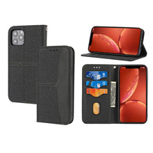 Load image into Gallery viewer, Woven Texture Stitching Magnetic Horizontal Flip PU Leather Case with Holder &amp; Card Slots &amp; Wallet &amp; Lanyard, For iPhone 8 Plus / 7 Plus, For iPhone 11, For iPhone 11 Pro, For iPhone 11 Pro Max, For iPhone 12 / 12 Pro, For iPhone 12 Pro Max            ...