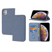 Load image into Gallery viewer, Woven Texture Stitching Magnetic Horizontal Flip PU Leather Case with Holder &amp; Card Slots &amp; Wallet &amp; Lanyard, For iPhone 8 Plus / 7 Plus, For iPhone 11, For iPhone 11 Pro, For iPhone 11 Pro Max, For iPhone 12 / 12 Pro, For iPhone 12 Pro Max            ...