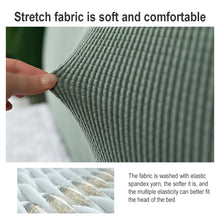Load image into Gallery viewer, Polar Fleece Elastic Full Covered Headboard Dust Cover, 120cm, 150cm, 180cm, 200cm, 220cm
