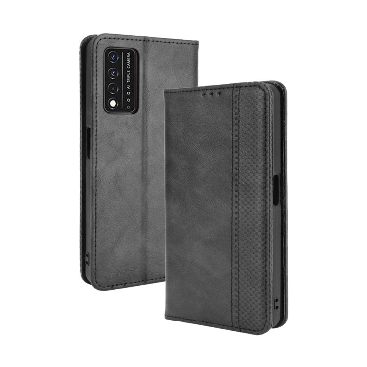 Magnetic Buckle Retro Crazy Horse Texture Horizontal Flip Leather Case with Holder & Card Slots & Photo Frame, For ZTE Blade A51, For ZTE Blade A71, For T-Mobile REVVL V+ 5G, For Infinix Hot 10s / 10s NFC / 10T, For Infinix Note 10 Pro / 10 Pro NFC    ...