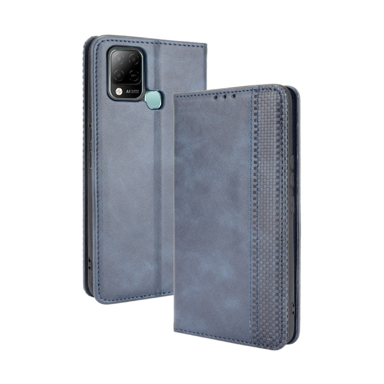 Magnetic Buckle Retro Crazy Horse Texture Horizontal Flip Leather Case with Holder & Card Slots & Photo Frame, For ZTE Blade A51, For ZTE Blade A71, For T-Mobile REVVL V+ 5G, For Infinix Hot 10s / 10s NFC / 10T, For Infinix Note 10 Pro / 10 Pro NFC    ...