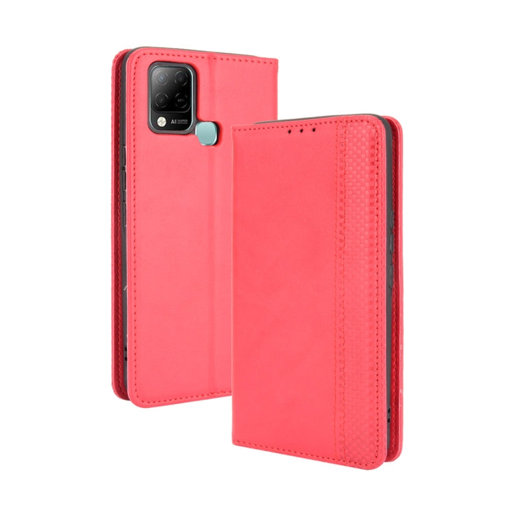Magnetic Buckle Retro Crazy Horse Texture Horizontal Flip Leather Case with Holder & Card Slots & Photo Frame, For ZTE Blade A51, For ZTE Blade A71, For T-Mobile REVVL V+ 5G, For Infinix Hot 10s / 10s NFC / 10T, For Infinix Note 10 Pro / 10 Pro NFC    ...