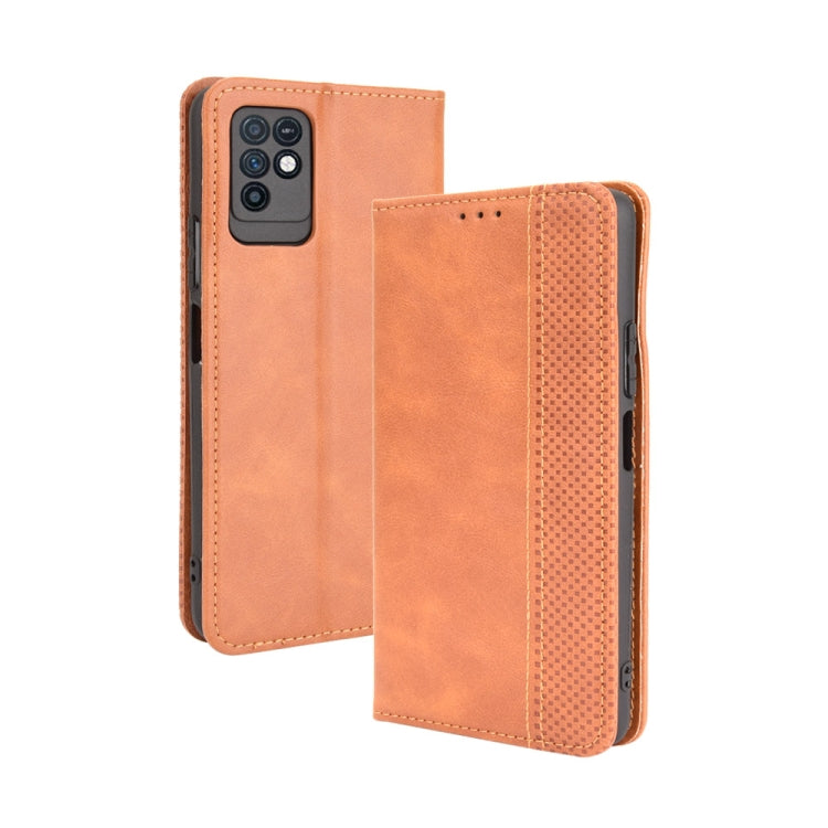 Magnetic Buckle Retro Crazy Horse Texture Horizontal Flip Leather Case with Holder & Card Slots & Photo Frame, For ZTE Blade A51, For ZTE Blade A71, For T-Mobile REVVL V+ 5G, For Infinix Hot 10s / 10s NFC / 10T, For Infinix Note 10 Pro / 10 Pro NFC    ...