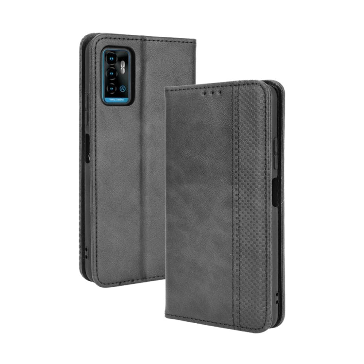 Magnetic Buckle Retro Crazy Horse Texture Horizontal Flip Leather Case with Holder & Card Slots & Photo Frame, For ZTE Blade A51, For ZTE Blade A71, For T-Mobile REVVL V+ 5G, For Infinix Hot 10s / 10s NFC / 10T, For Infinix Note 10 Pro / 10 Pro NFC    ...