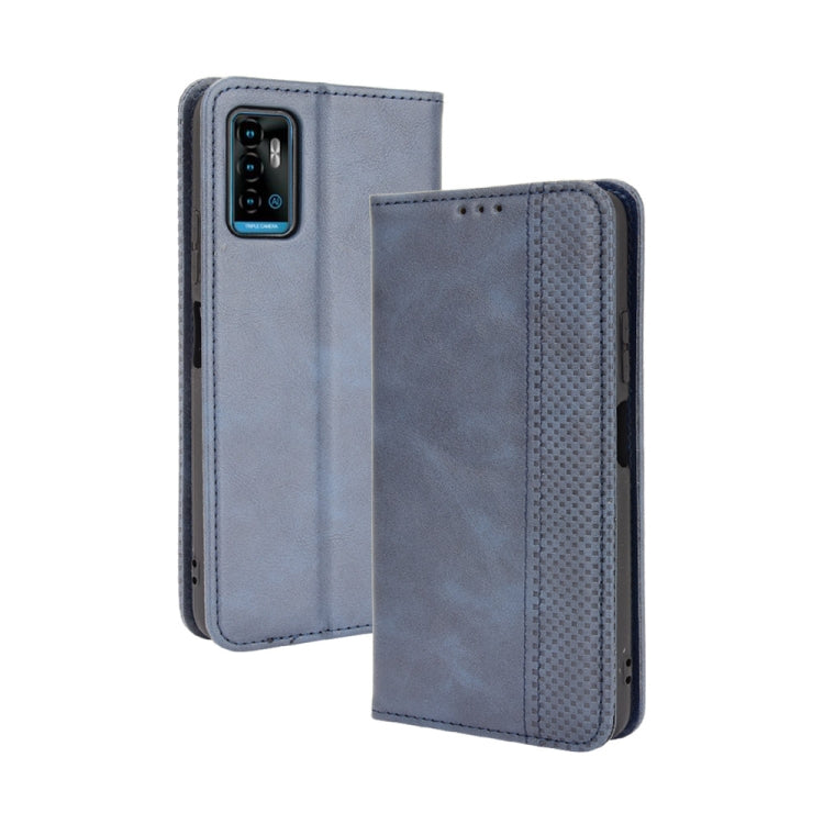 Magnetic Buckle Retro Crazy Horse Texture Horizontal Flip Leather Case with Holder & Card Slots & Photo Frame, For ZTE Blade A51, For ZTE Blade A71, For T-Mobile REVVL V+ 5G, For Infinix Hot 10s / 10s NFC / 10T, For Infinix Note 10 Pro / 10 Pro NFC    ...