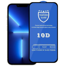Load image into Gallery viewer, 9H 10D Full Screen Tempered Glass Screen Protector, For iPhone 13 mini  (Black) (1 PC), For iPhone 13 / 13 Pro  (Black) (1 PC), For iPhone 14 Plus / 13 Pro Max (Black) (1 PC)