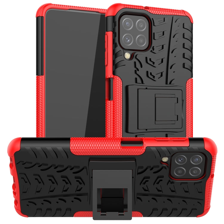 Tire Texture Shockproof TPU+PC Protective Case with Holder, For Motorola Moto G Stylus 5G, For OnePlus Nord CE 5G, For Xiaomi Poco X3 GT, For Samsung Galaxy A22 4G