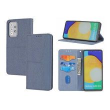Load image into Gallery viewer, Woven Texture Stitching Magnetic Horizontal Flip PU Leather Case with Holder &amp; Card Slots &amp; Wallet &amp; Lanyard, For Samsung Galaxy A52 4G / 5G, For Samsung Galaxy S20 FE, For Samsung Galaxy A02s 164mm, For Samsung Galaxy A02s 166mm                       ...
