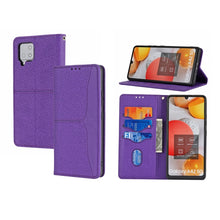 Load image into Gallery viewer, Woven Texture Stitching Magnetic Horizontal Flip PU Leather Case with Holder &amp; Card Slots &amp; Wallet &amp; Lanyard, For Samsung Galaxy A52 4G / 5G, For Samsung Galaxy S20 FE, For Samsung Galaxy A02s 164mm, For Samsung Galaxy A02s 166mm                       ...