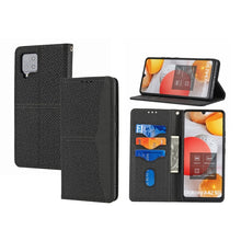 Load image into Gallery viewer, Woven Texture Stitching Magnetic Horizontal Flip PU Leather Case with Holder &amp; Card Slots &amp; Wallet &amp; Lanyard, For Samsung Galaxy A52 4G / 5G, For Samsung Galaxy S20 FE, For Samsung Galaxy A02s 164mm, For Samsung Galaxy A02s 166mm                       ...