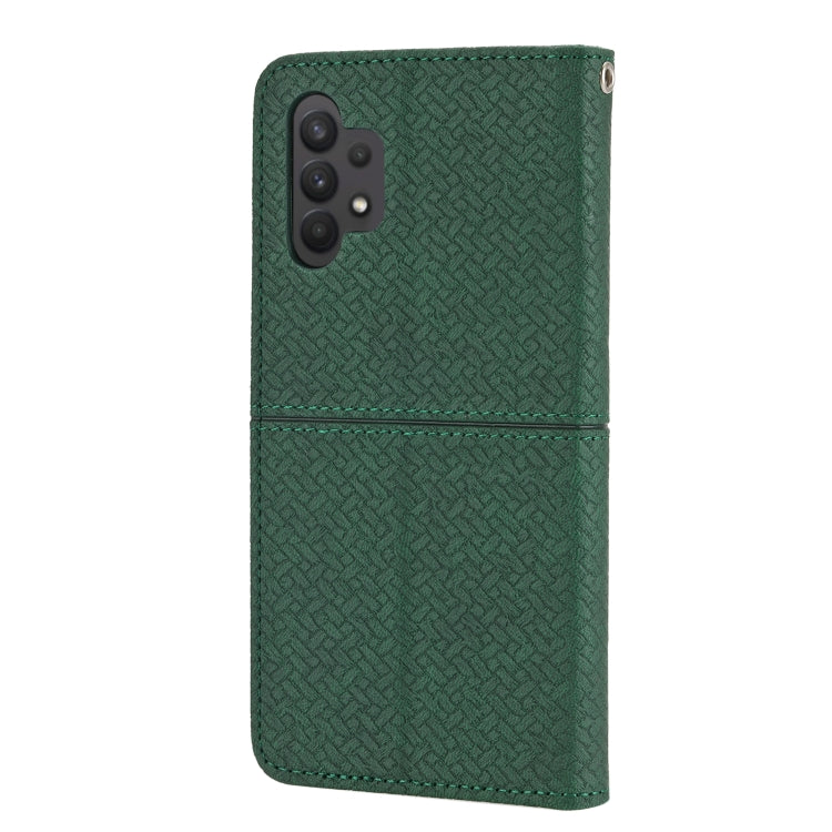 Woven Texture Stitching Magnetic Horizontal Flip PU Leather Case with Holder & Card Slots & Wallet & Lanyard, For Samsung Galaxy A32 4G, For Samsung Galaxy A32 5G, For Samsung Galaxy A42 5G, For Samsung Galaxy A51, For Samsung Galaxy A71               ...