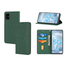 Load image into Gallery viewer, Woven Texture Stitching Magnetic Horizontal Flip PU Leather Case with Holder &amp; Card Slots &amp; Wallet &amp; Lanyard, For Samsung Galaxy A32 4G, For Samsung Galaxy A32 5G, For Samsung Galaxy A42 5G, For Samsung Galaxy A51, For Samsung Galaxy A71               ...